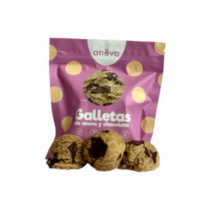 Bolsa de Galletas de Avena con Chocolate (4 galletas)
